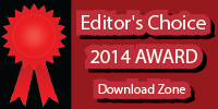 Editor's Choice 2014 Award from Download Zone